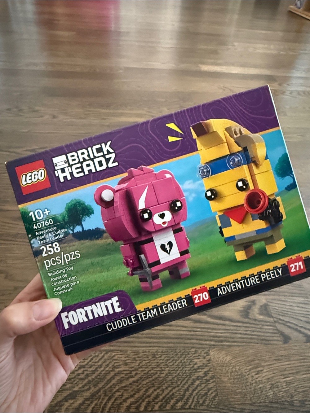 LEGO BrickHeadz Fortnite Adventure Peely & Cuddle Team Leader 40760 BNIB